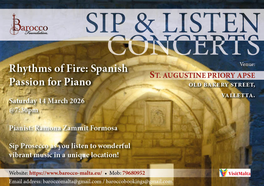 Sip & Listen Concerts: Rhythms of Fire: Spanish Passion for Music